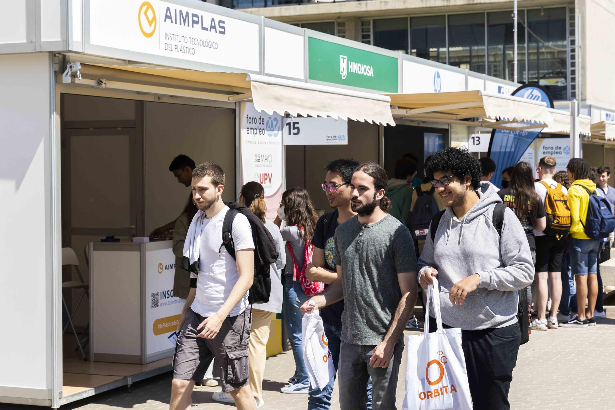 El 20 Foro de Empleo de la UPV, a rebosar