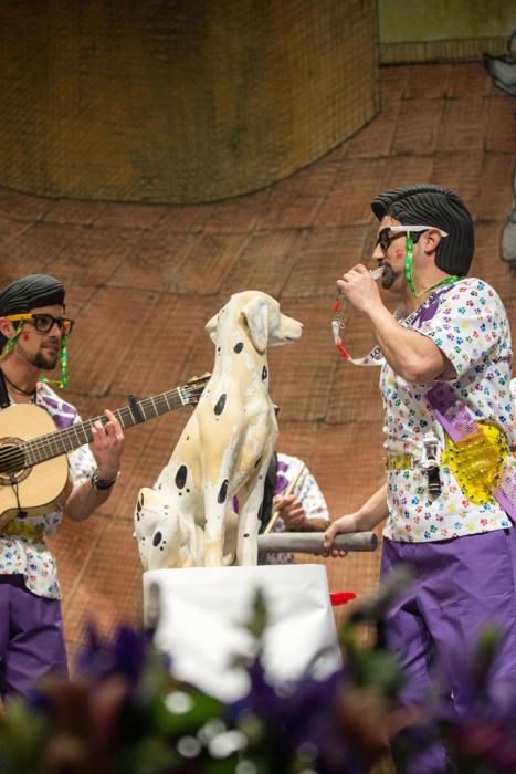 La murga 'Los duros de pelar'.