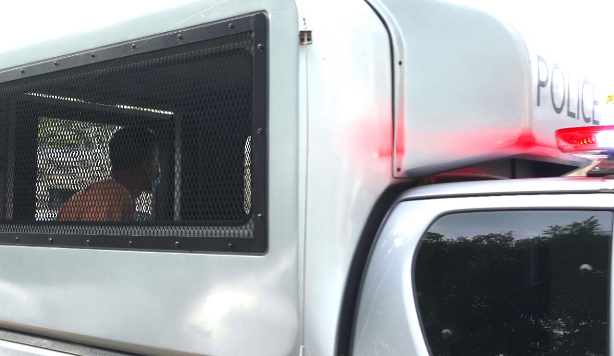 Daniel Sancho en su llegada a la corte tailandesa