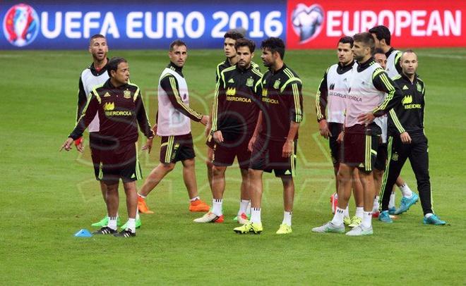 La selección ya prepara el duelo ante Eslovaquia