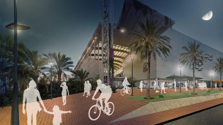 La propuesta plantea la remodelación de la Avenida Perfecto Palacio de la Fuente para conseguir un espacio urbano