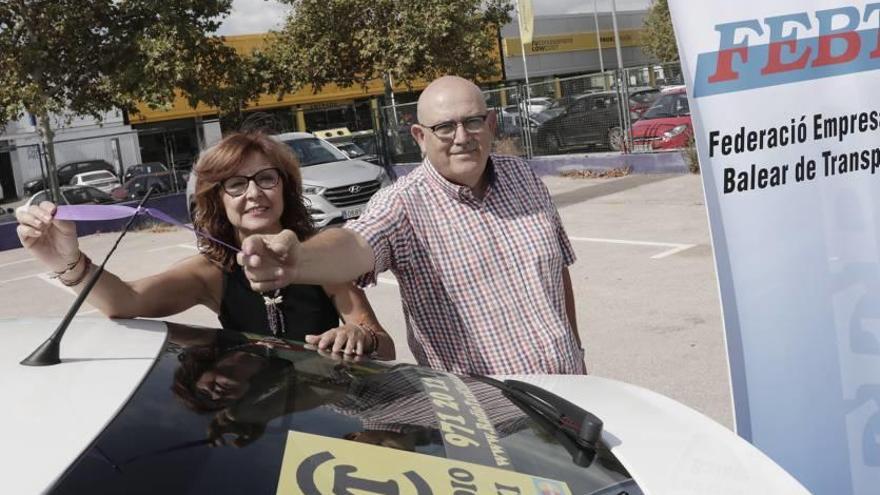 Los taxistas apoyan a los enfermos de Alzheimer