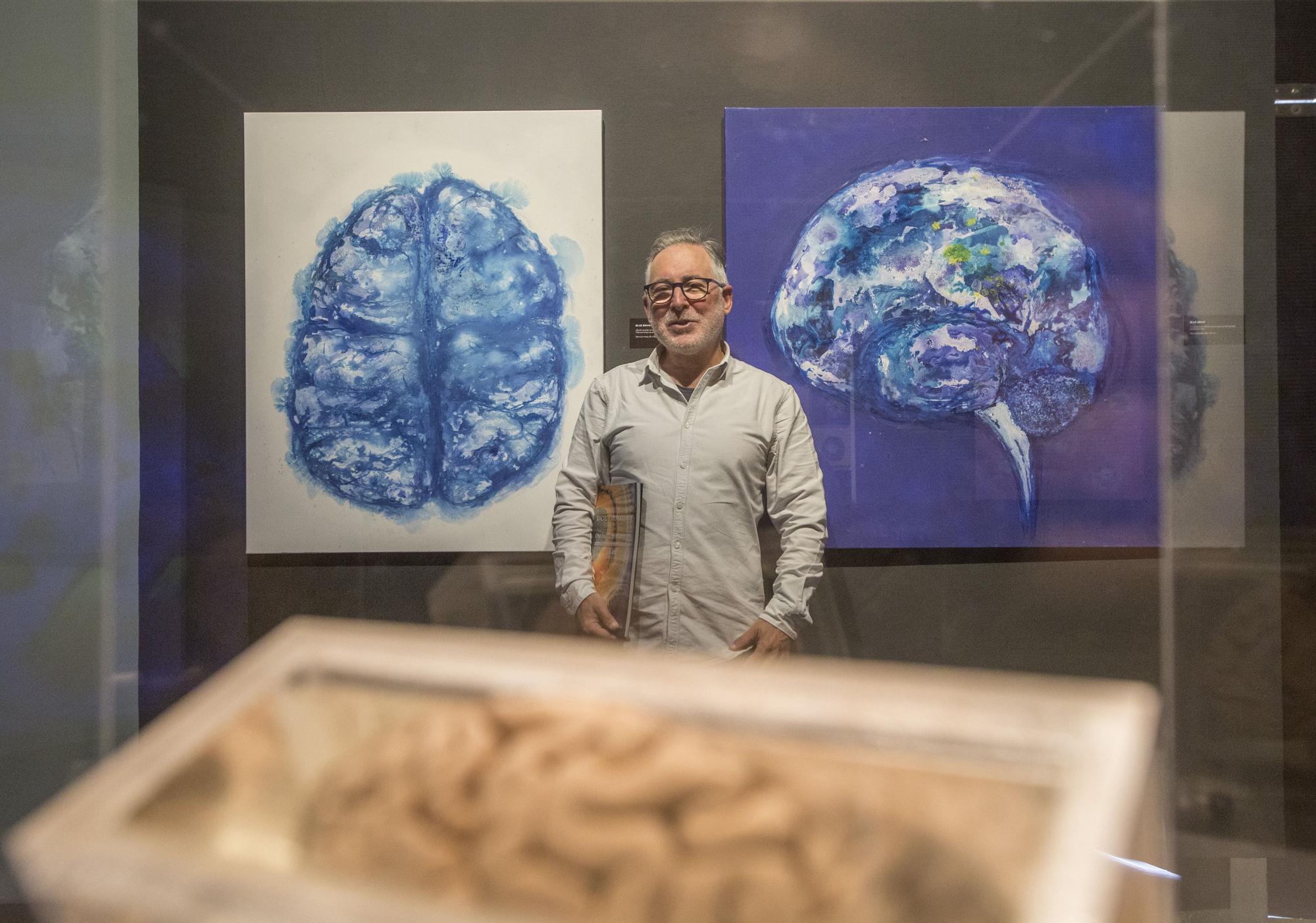 Luis Miguel Gutiérrez inaugura el viernes en la Lonja "Orígenes: los colores y texturas desde el Big Bang al Cerebro"