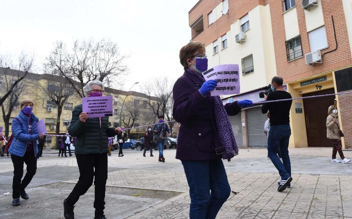 Marcha reivindicativa contra los asesinatos y violencias machistas