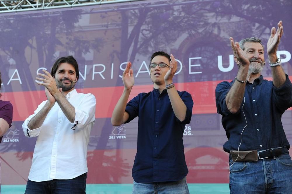 Mitin de Íñigo Errejón en Murcia