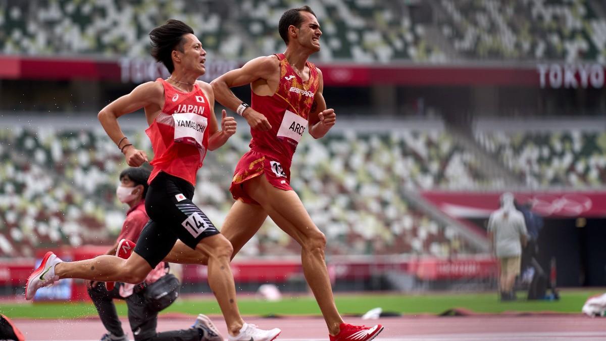 El atleta burgalés Daniel Arce en una imagen de archivo