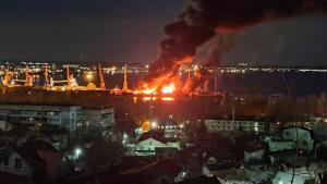 Ucrania asegura haber destruido otro barco ruso en un ataque contra la península de Crimea.