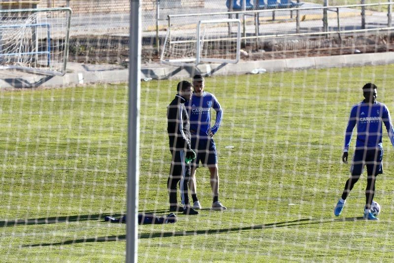 Primer entrenamiento de André Pereira