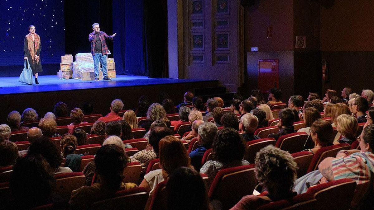 Una de las representaciones teatrales del sector de las artes escénicas valencianas.