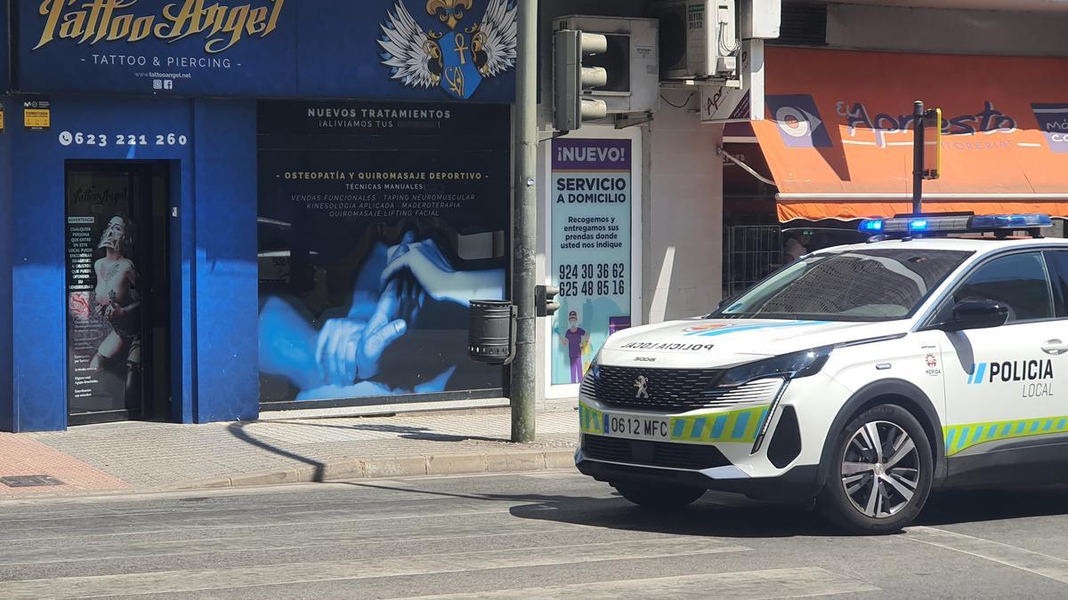 Imagen del paso de cebra donde se ha producido el accidente.