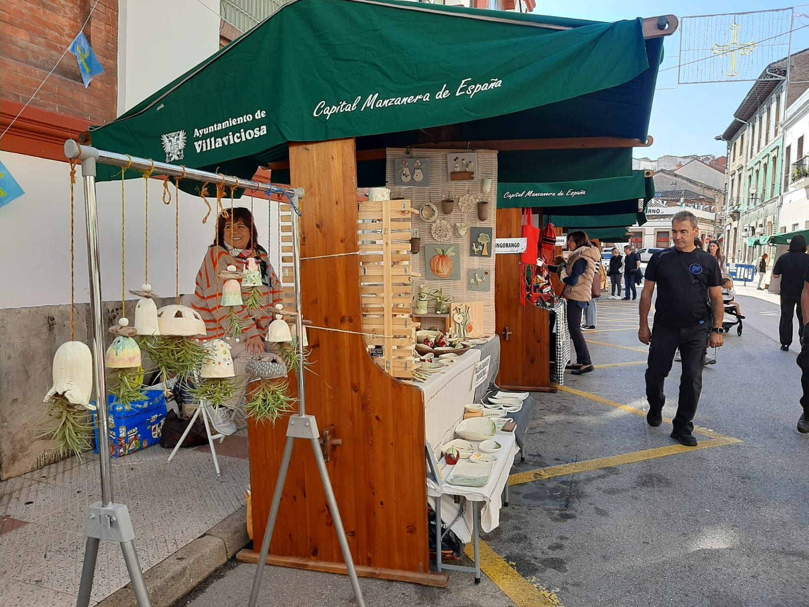 Villaviciosa abre el Festival de la Manzana: la primera mañana de actividades, en imágenes