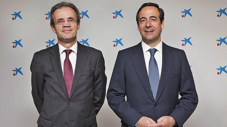 Jordi Gual y Gonzalo Gortázar, en una imagen reciente.