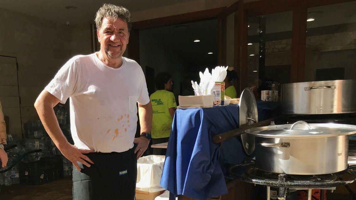 Koldo Royo, de estrella Michelín a cocinero del desastre de Mallorca