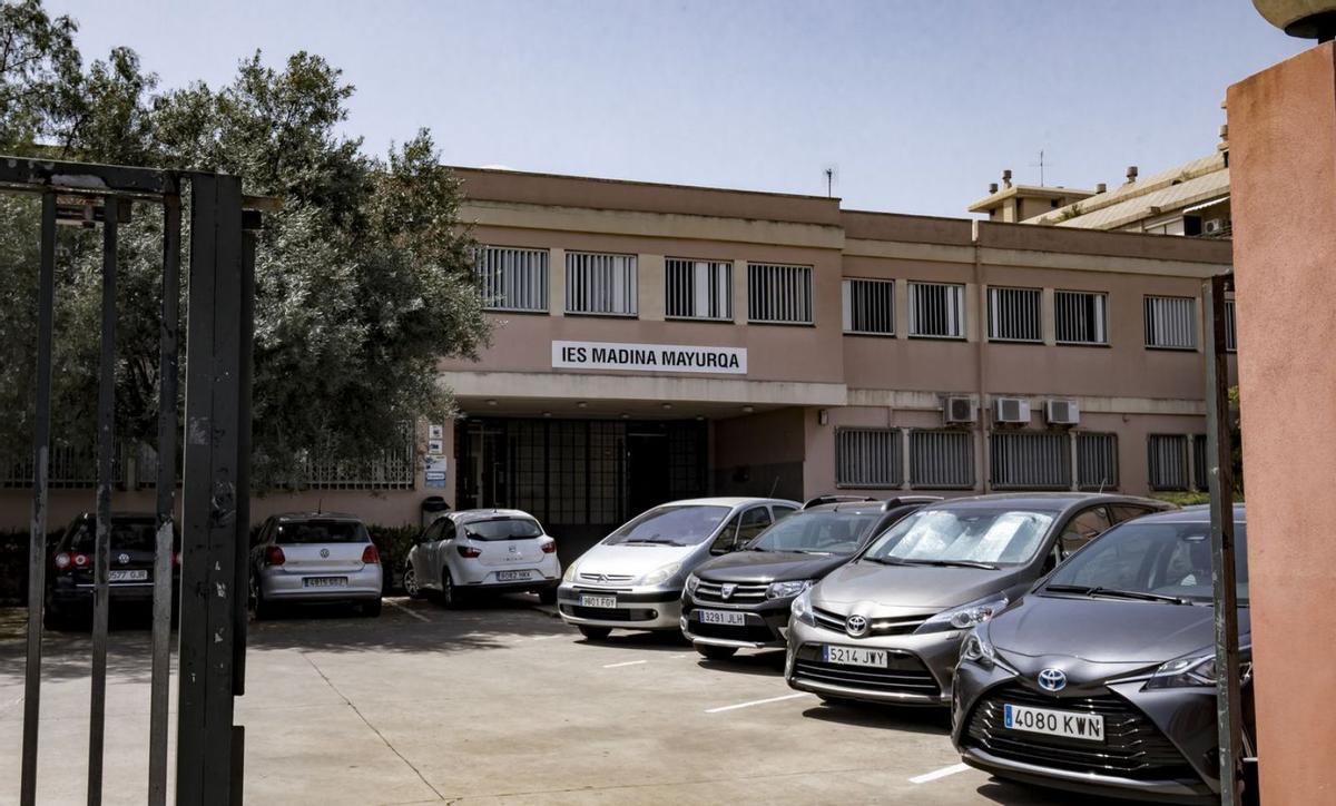 Instituto Madina Mayurqa, en Palma, donde trabajaban el acusado y la víctima. | B. RAMON