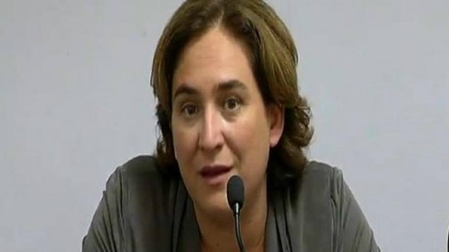 Ada Colau defiende la presencia institucional en las manifestaciones del 11S