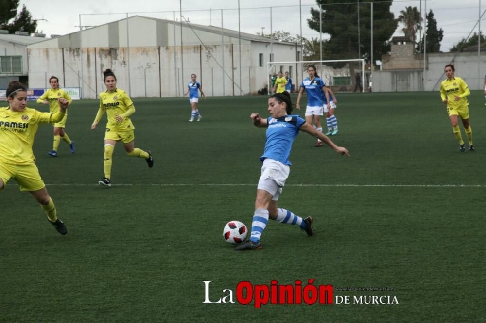 Alhama Granbibio CF-Villareal CF Femenino desde el Complejo Deportivo de Alhama