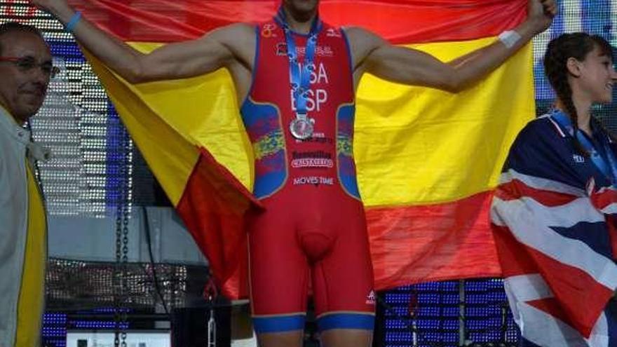 El gondomareño Brais Misa, subcampeón del mundo de duatlón