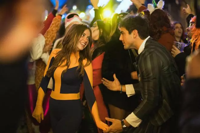 Primeras imágenes de la peli que Óscar Casas rodó en Santiago