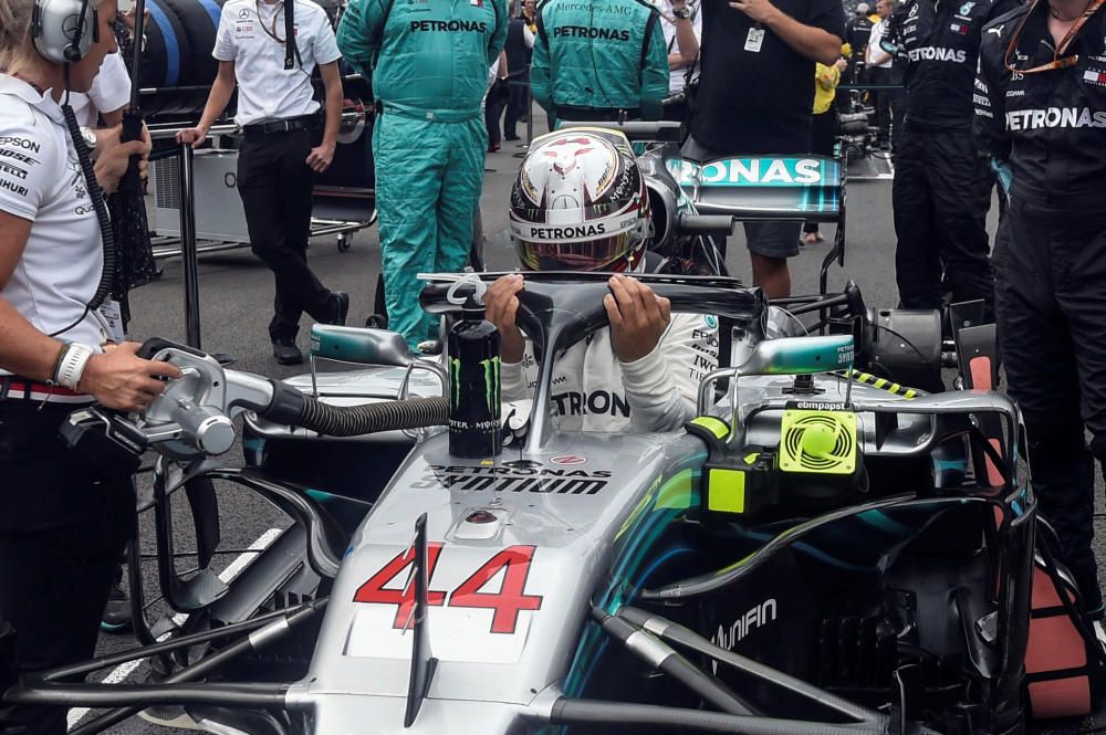 Hamilton, campeón del mundo de F1