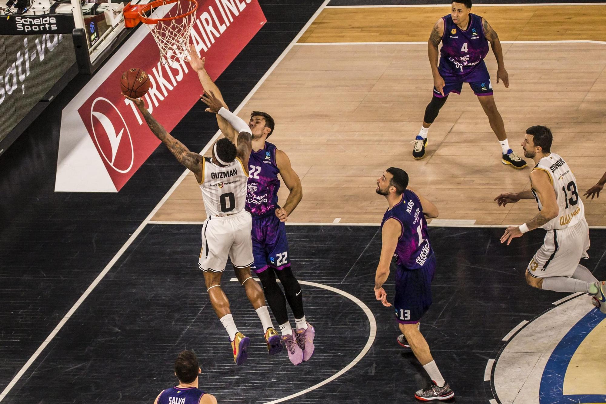 Baloncesto: UT-B Cluj-Napoca - Dreamland Gran Canaria