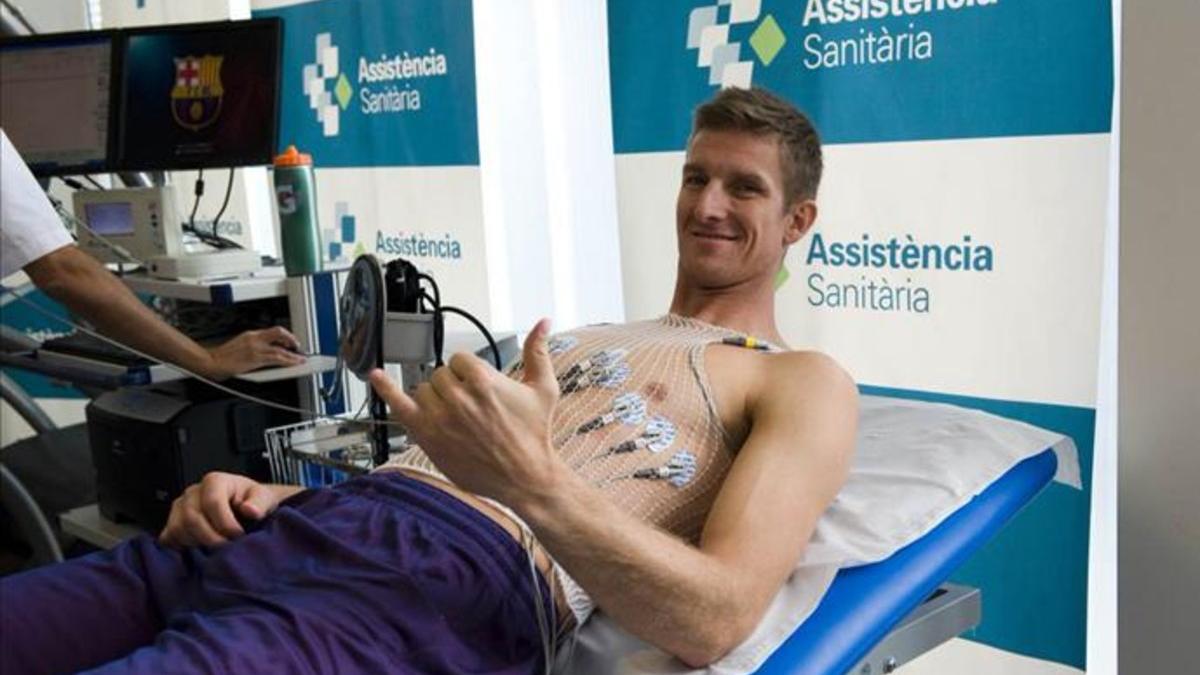 Justin Doellman pasó la revisión médica en Barcelona tras disputar el Preeuropeo con Kosovo
