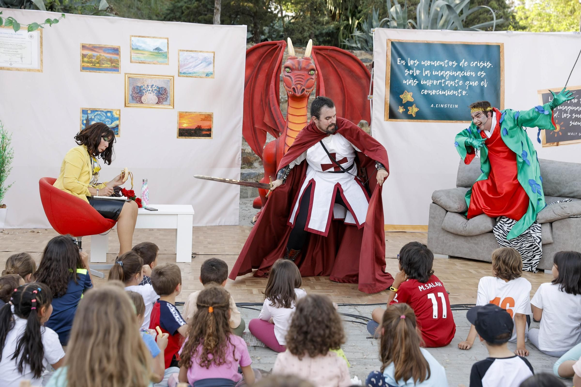 San Jorge ya se enciende en Cáceres