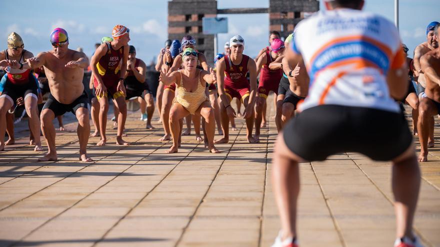 La II DiabeteSwim&amp;Run convierte al Muelle de Arinaga en una fiesta de la Actividad Física y el Deporte para visibilizar la Diabetes