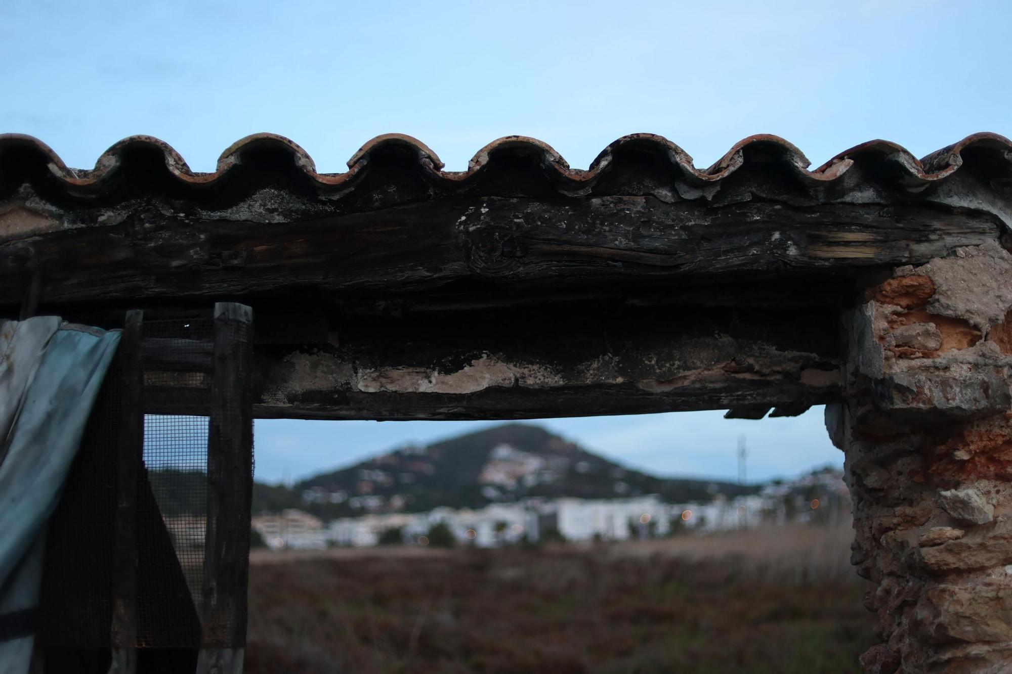 Esta es la situación actual de ses Feixes, en Ibiza