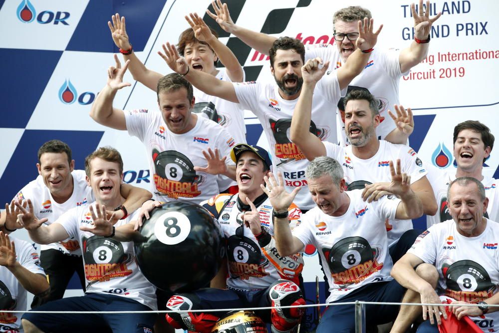 Marc Márquez conquista su sexto Mundial de MotoGP