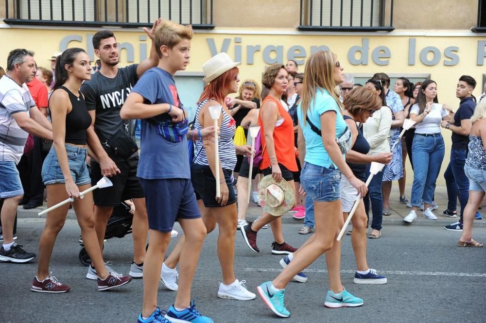 Romería de la Virgen de la Fuensanta: Paso por Flo