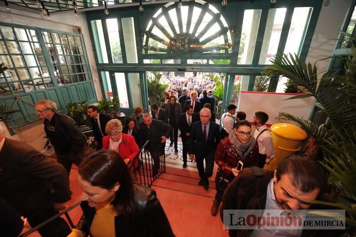 Inauguración del Mercado de Correos de Murcia