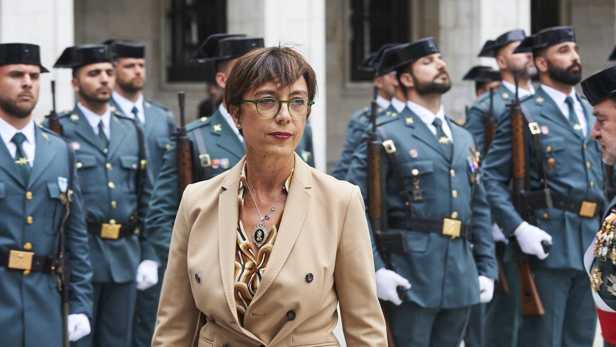 La directora general de la Guardia Civil, María Gámez, en unaimagen de archivo.