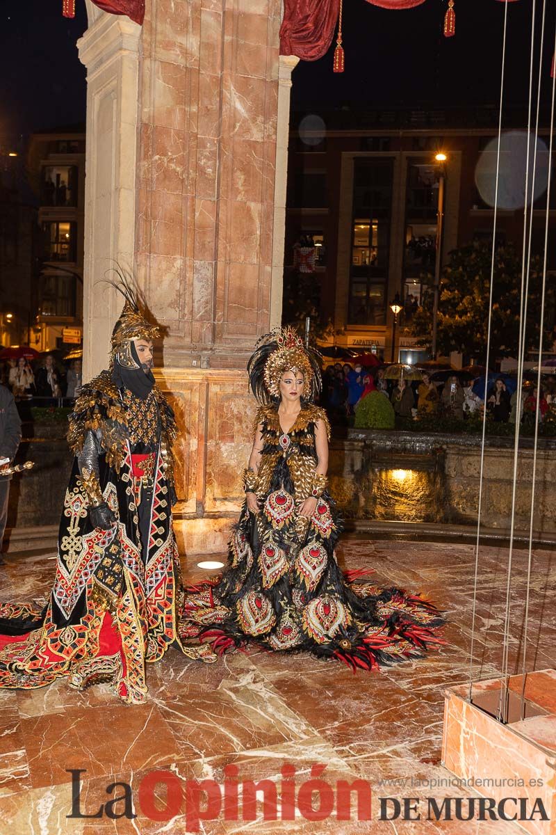 Desfile de Moros y cristianos y parlamento en las Fiestas de Caravaca