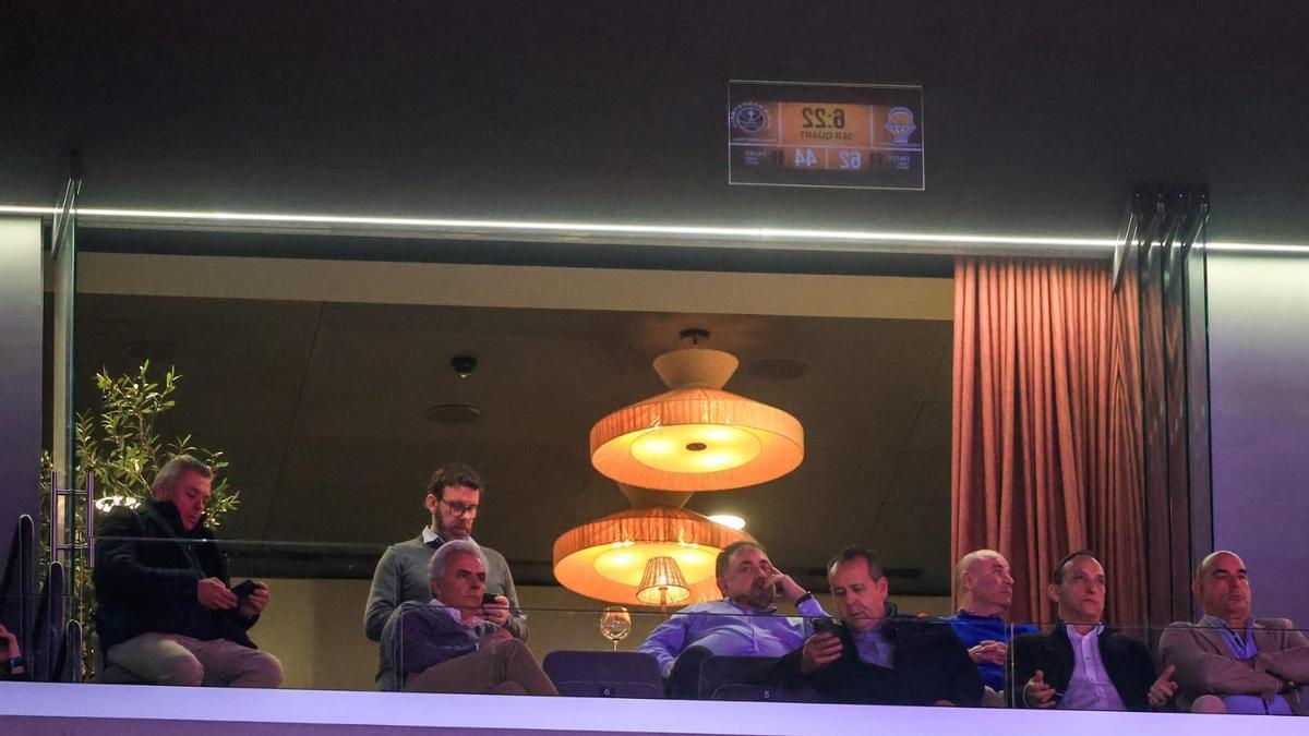 Uno de los palcos exclusivos