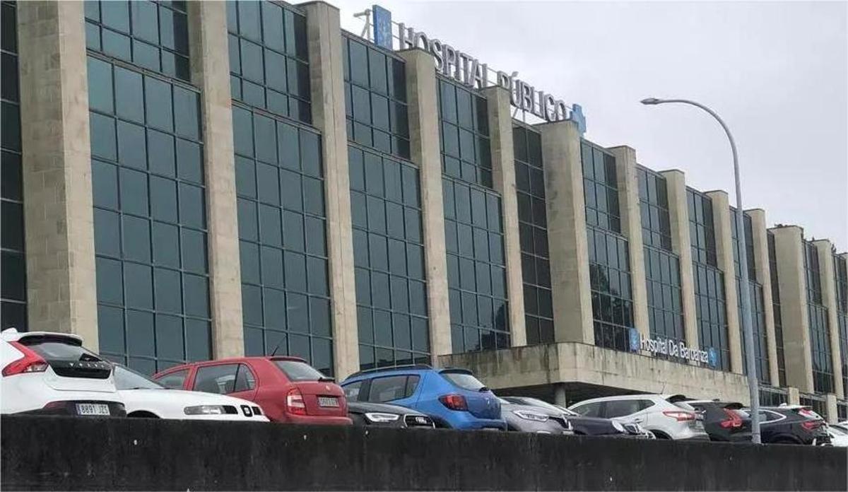 Fachada del hospital comarcal del Barbanza.