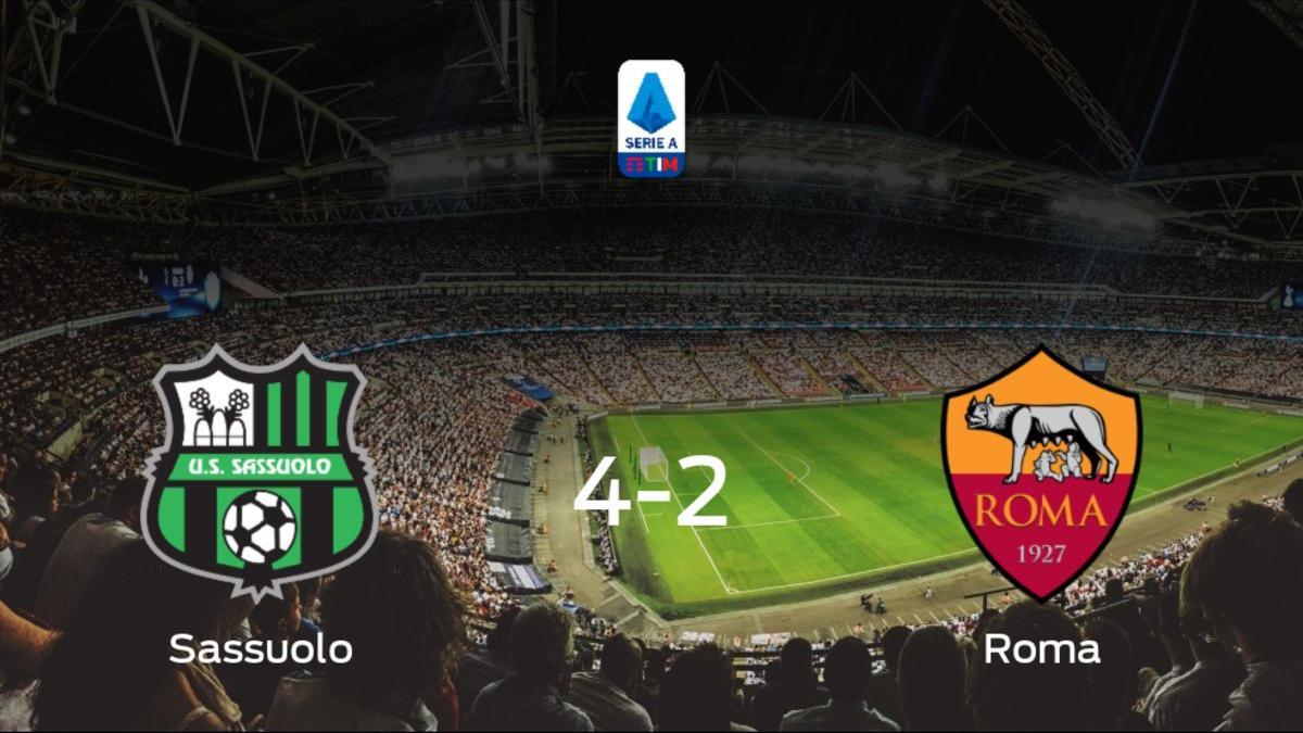 El Sassuolo se hace fuerte en casa y gana a la AS Roma