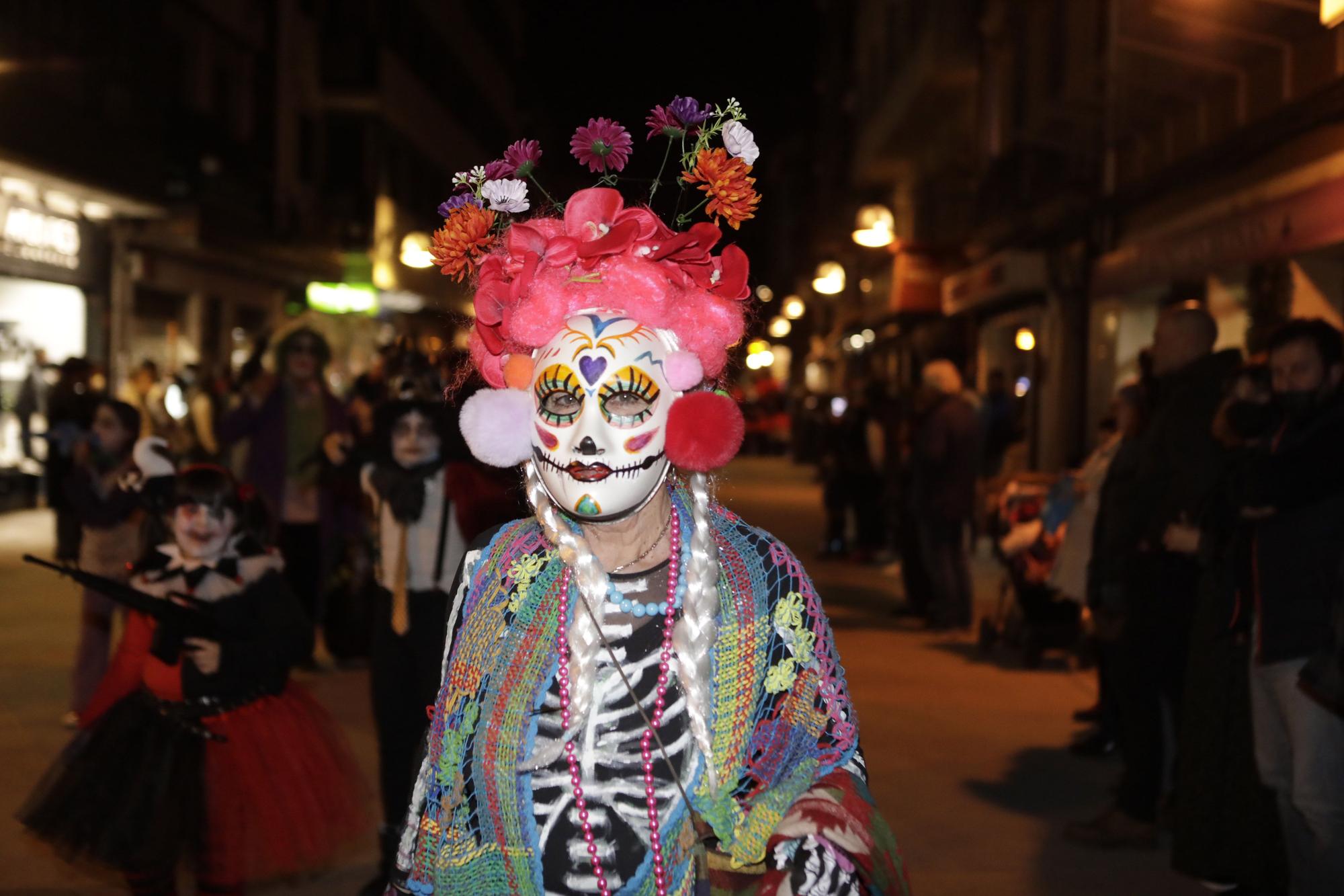 Desfile de Antroxu en Laviana