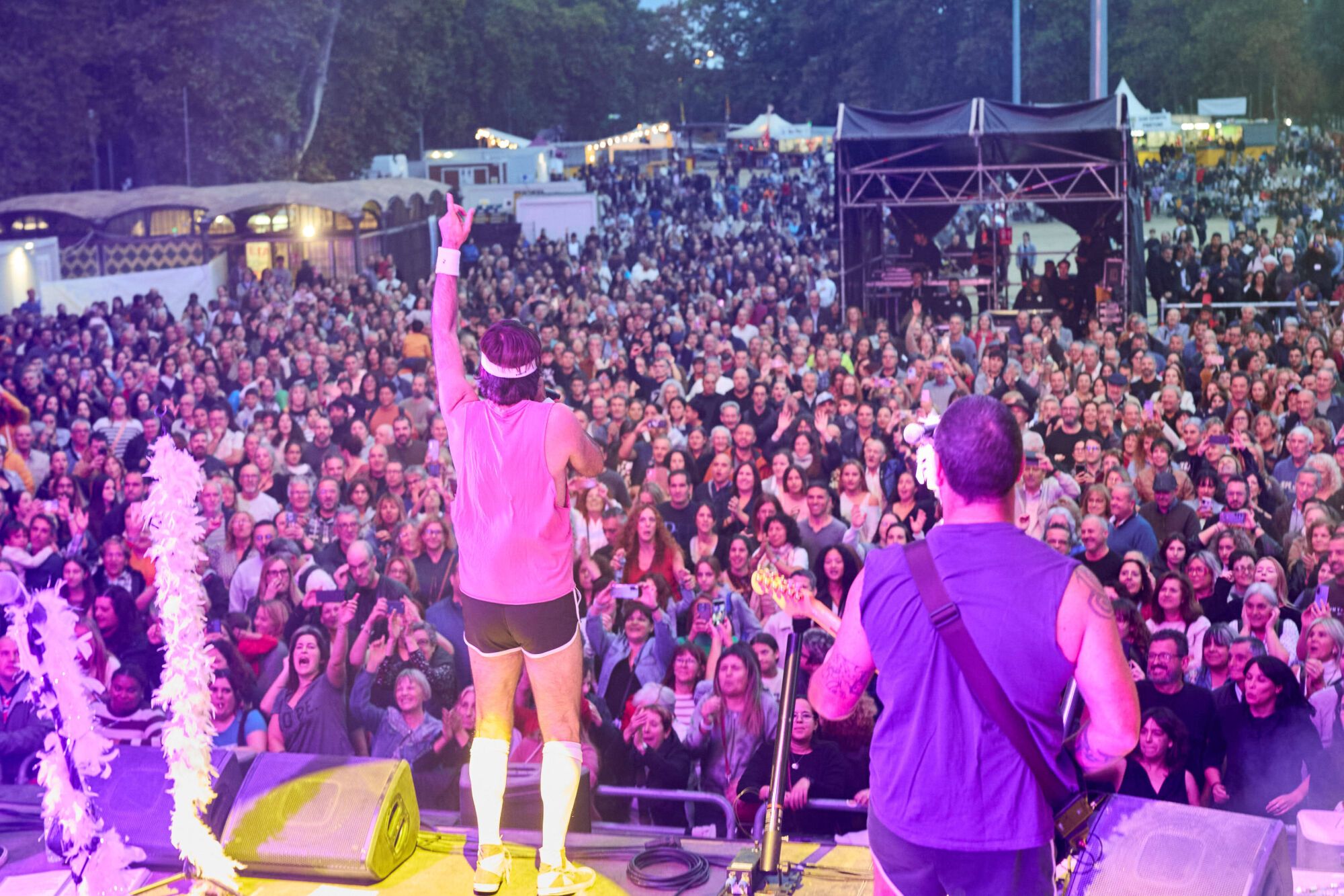 Les imatges del concert de Di Versiones a la Copa