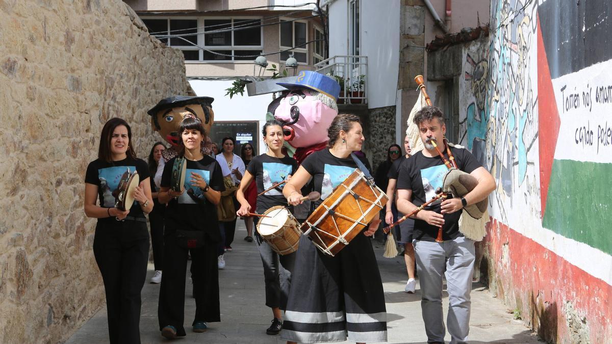 Una de las actuaciones en la pasada edición de la Algarabía de Lalín.