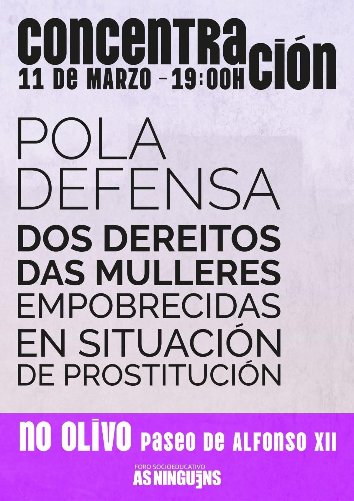 Cartel de la concentración.