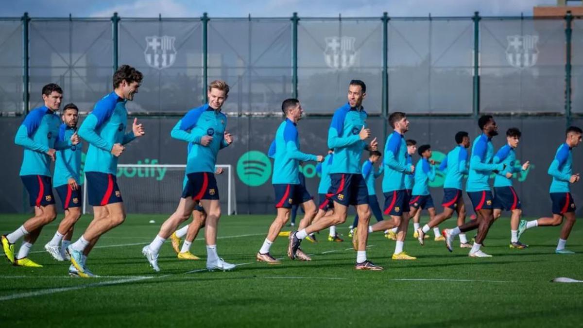 De Jong se reincorpora a los entrenamientos un día antes de lo previsto