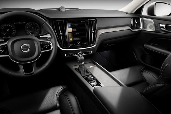 El interior del Volvo V60