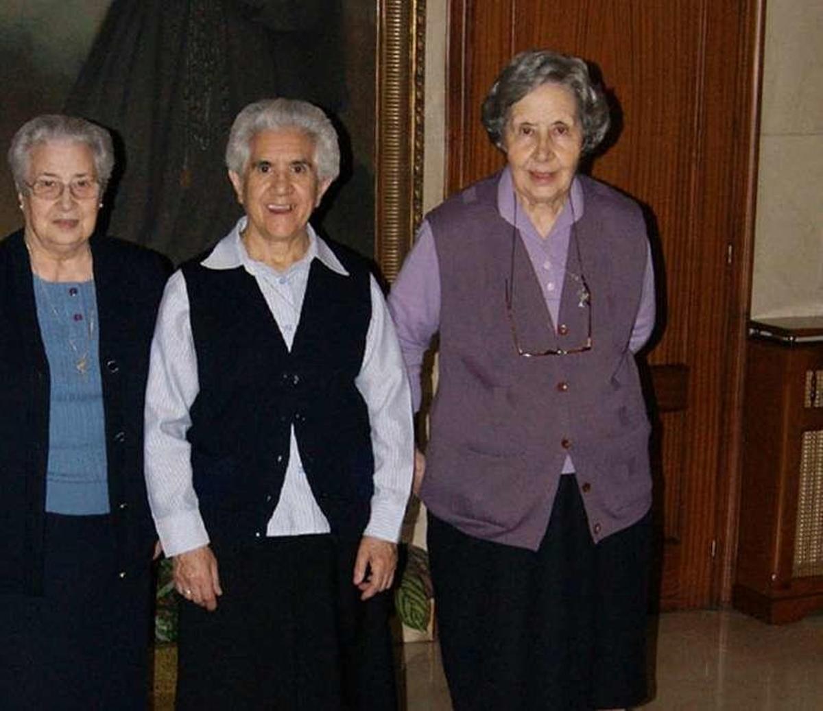 Responsables de la casa de acogida de mujeres maltratadas. // J. R.