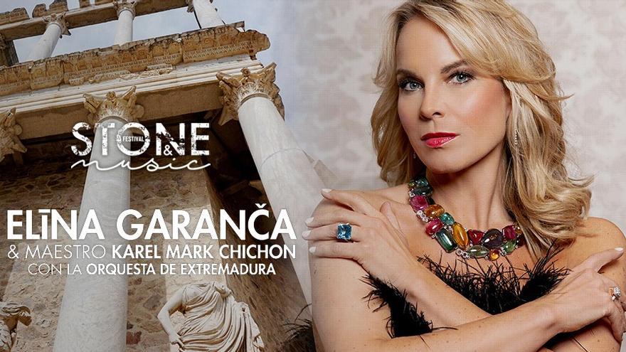 Elina Garanca, Karel Mark Chichon, y Orquesta de Extremadura