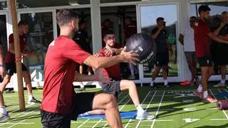 El Córdoba CF culmina su primera sesión en Montecastillo