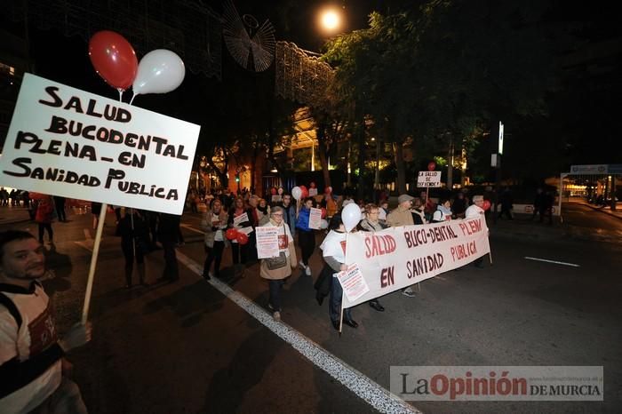 Manifestación de iDental en Gran Vía