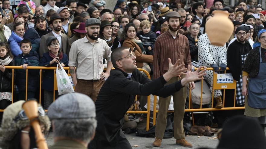 Vuelan &#039;olas&#039; en Xinzo: así fue el Domingo Oleiro de Entroido