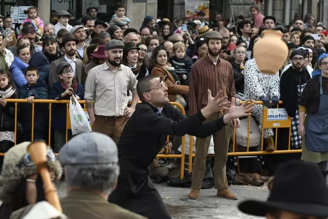 Vuelan 'olas' en Xinzo: así fue el Domingo Oleiro de Entroido