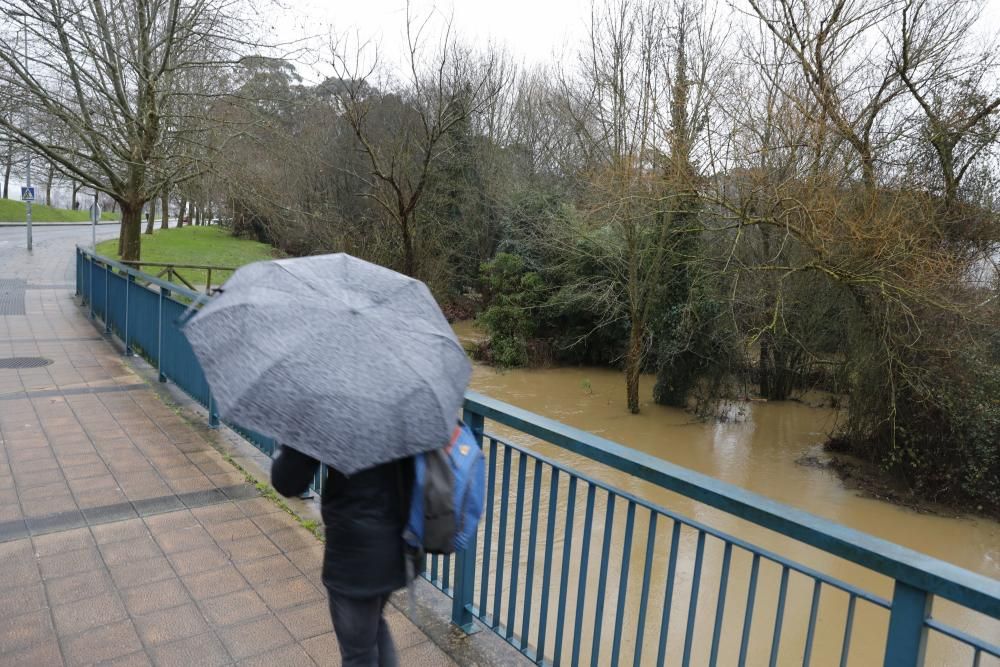 Temporal en Gijón