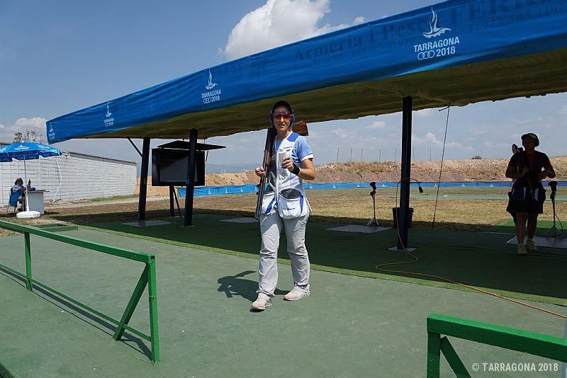 Fátima Gálvez plata en los Juegos del Mediterráneo